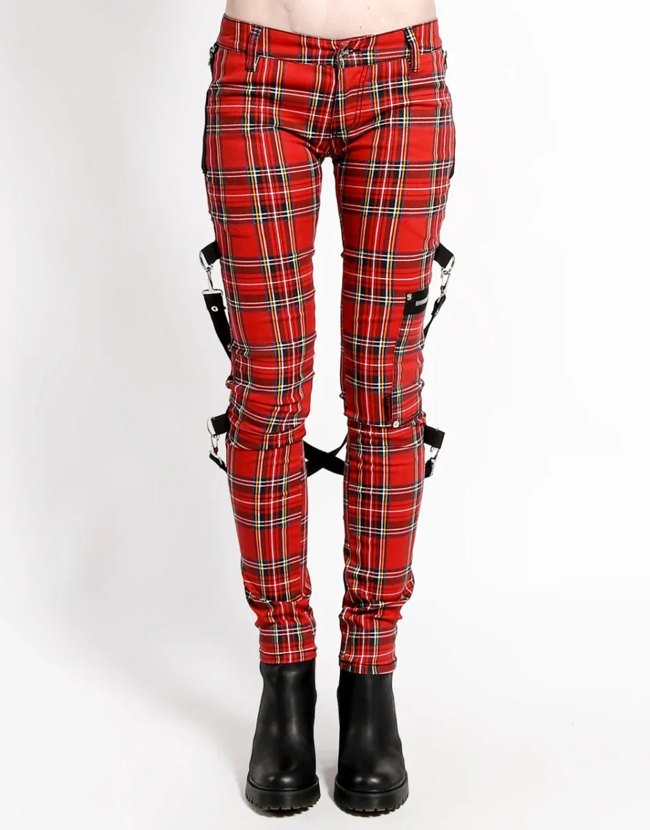 RED PLAID CHAOS PANT