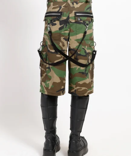 PUNK SHORT GREEN CAMO